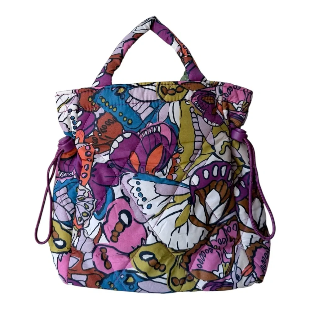 Colorful Butterfly Print Women's Bag mini original tote